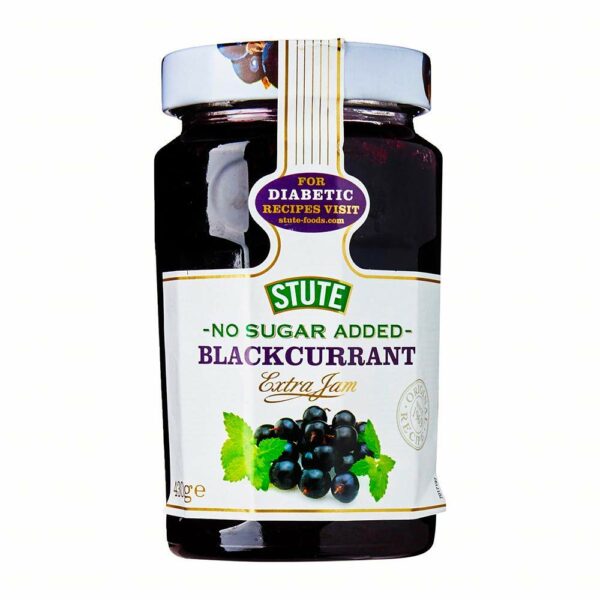 Stute Diabetic Blackcurrant Jam No Sugar Added