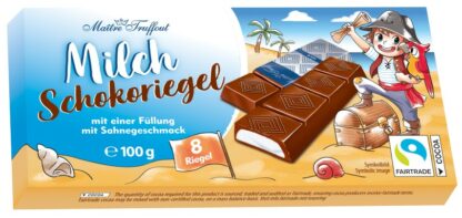 Milk chocolate with milk cream filling 8x12.5g