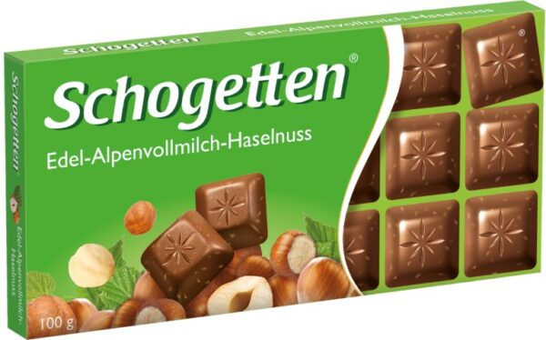 Chocolate alps milk-hazelnuts 100g