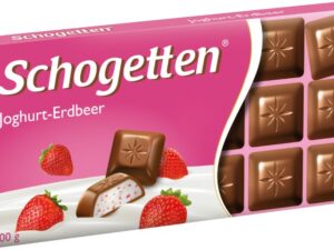 Chocolate yoghurt-strawberry 100g