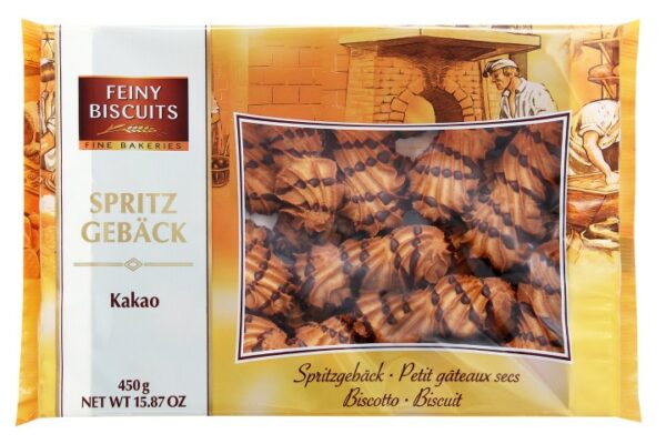 Crispy biscuit with cocoa glaze 450g
