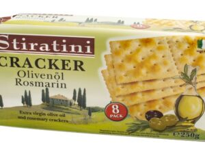 Crackers with olive oil & rosemary 250g
