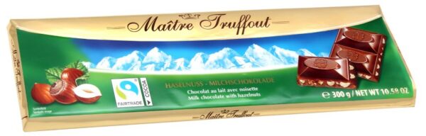 Milk chocolate with hazelnut 300g
