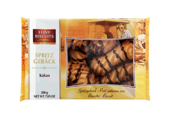 Crispy biscuit with cocoa glaze 200g