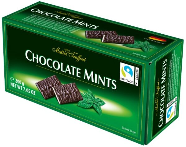 Chocolate Mints - dark chocolate bars mint 200g
