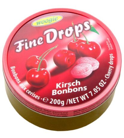 Candies with cherry flavour 200g