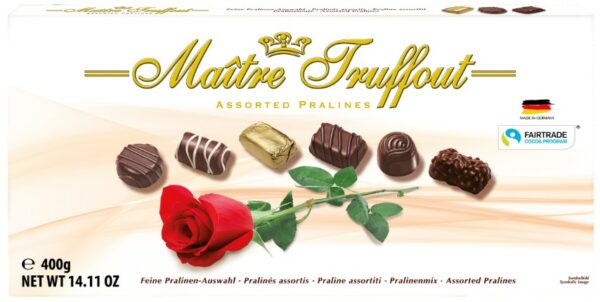 Assorted pralines rose 400g