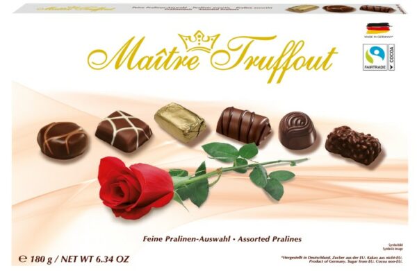 Assorted pralines rose 180g