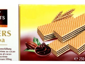 Wafers with Cocoa Cream Filling 250g