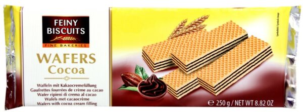 Wafers with Cocoa Cream Filling 250g
