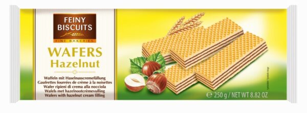 Wafers with hazelnut filling 250g