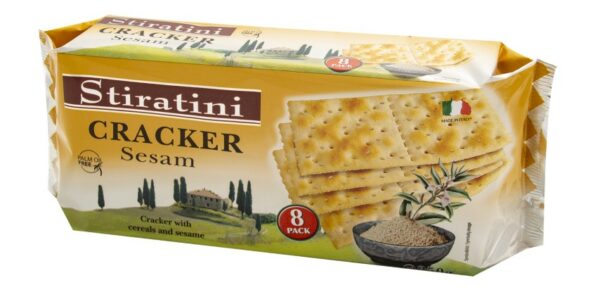 Crackers with sesame 250g