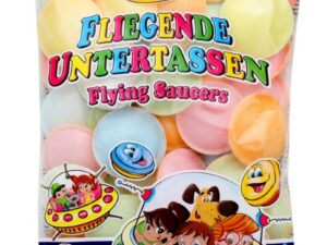 Sherbet filled flying saucers 55g