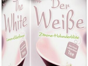 White tea lemon-elderflower 2 ltr