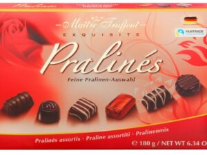 Assorted pralines red 180g