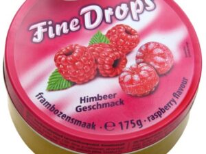 Candies with raspberry flavour 175g