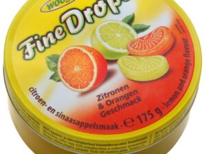 Candies with lemon- and orange flavour 175g
