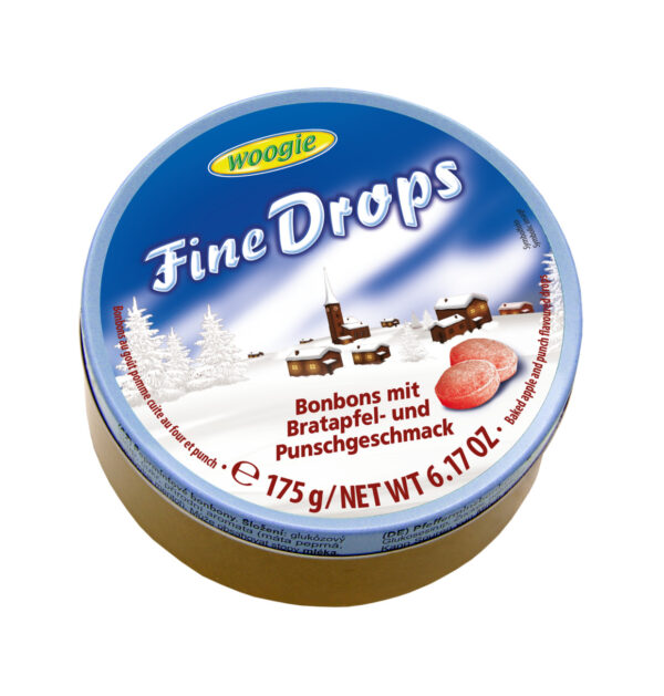 Candies with baked apple and punch flavour 175g
