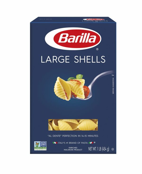 Barilla Large Shells 454Gm