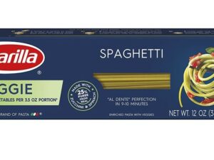 Barilla Veggie Pasta , Spaghetti 340Gm