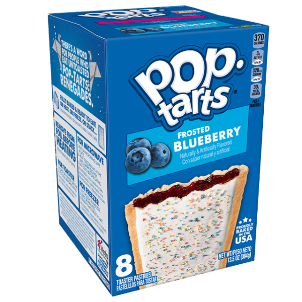Kell Pop Tarts Frosted Blueberry 13.5oz