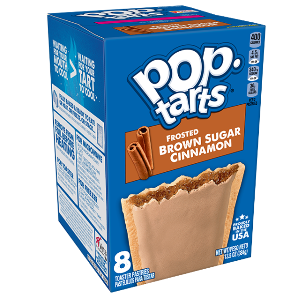 Kell Pop‐Tarts Frosted Brown Sugar Cinnamon 13.5oz