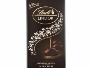 Lindor Chocolate Bars ‐ Dark 100 Gm