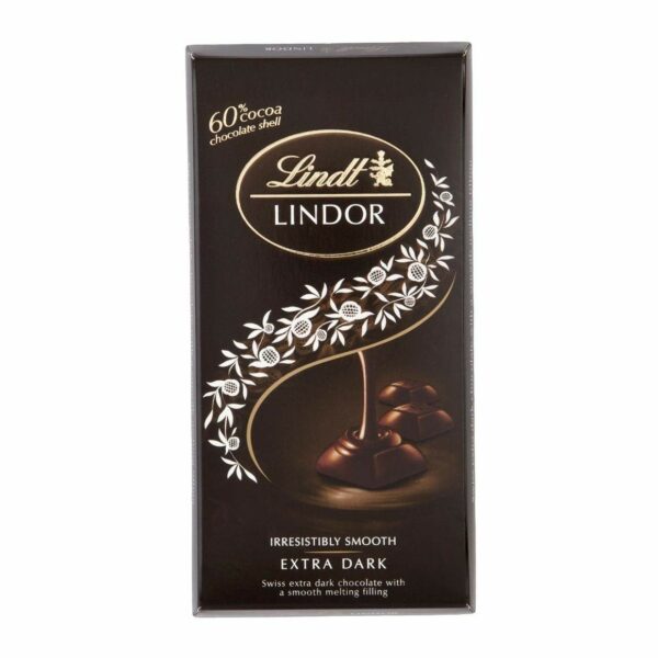 Lindor Chocolate Bars ‐ Dark 100 Gm