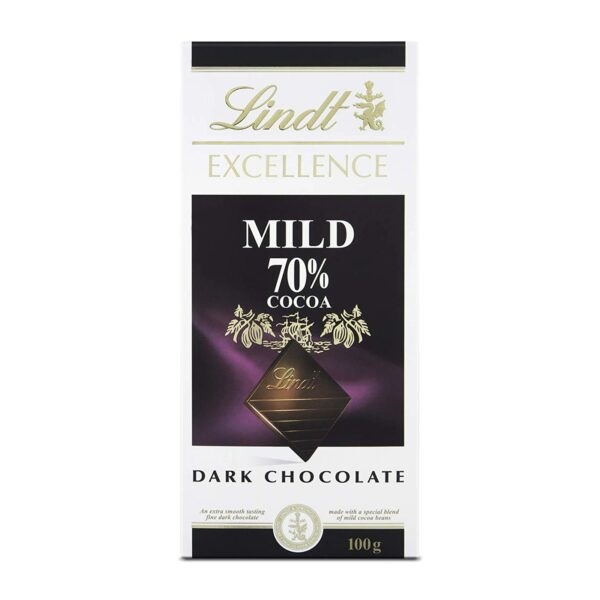 Lindt 70% Mild Dark 100gm