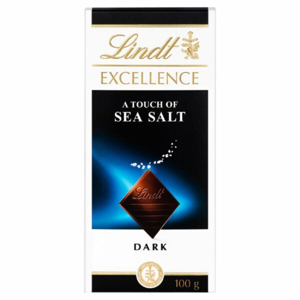 Lindt Sea Salt Dark 100gm