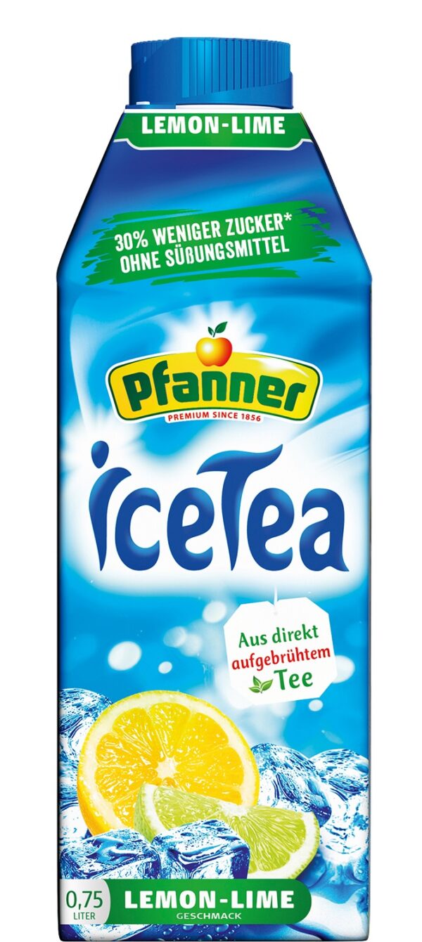 Ice Tea Lemon-Lime 30% less sugar 750ml