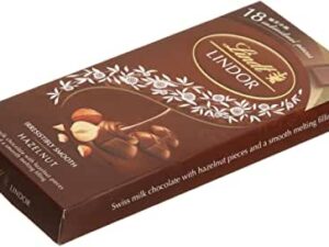 Lindor Chocolate Bars ‐ Hazelnut 100 Gm