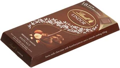 Lindor Chocolate Bars ‐ Hazelnut 100 Gm