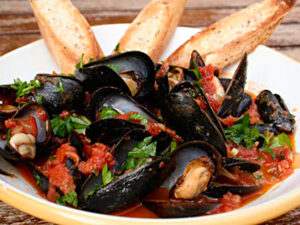 Mussels Black Whole 1 Kg Pkt