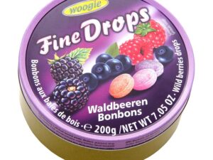 Candies with forest berries flavour 200g