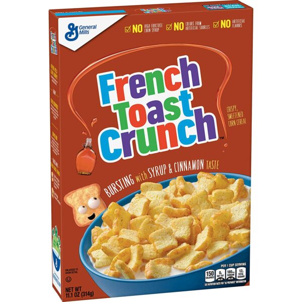 French Toast Crunch Bursting with Syrup & Cinnamon Taste 314g