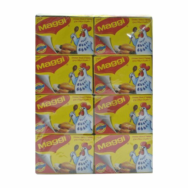 Maggi Chicken Stock Bouillon Cubes (Pack of 24)