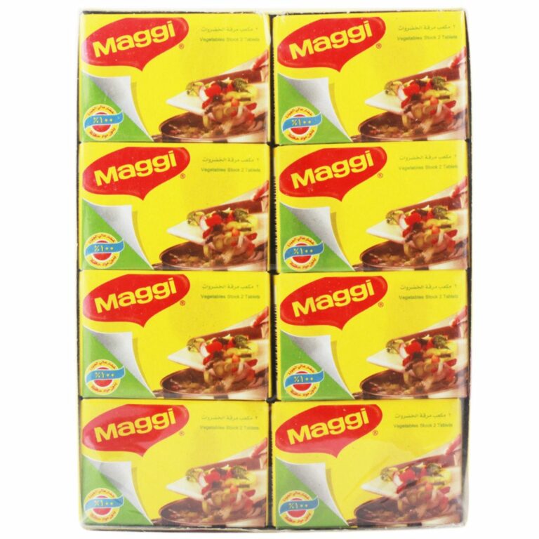 Maggi Vegetable Stock Bouillon Cubes (Pack of 24)