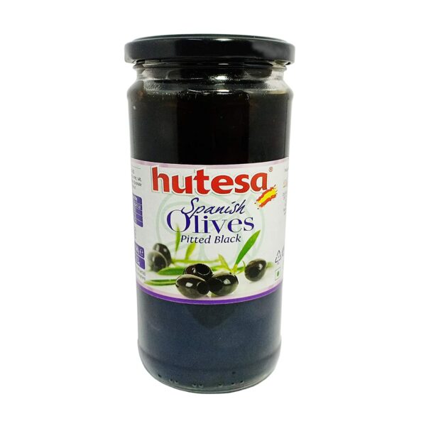 Olives Black Pitted 450 Gms