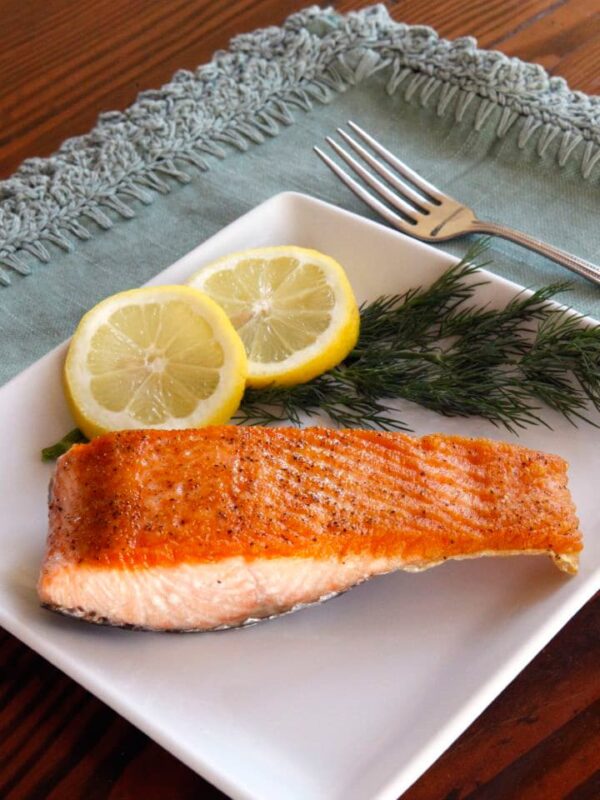 Salmon Fillet 'D' trim with Skin (Rate per kg) Approx 1.300 Kgs to 1.600 Kgs