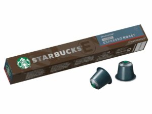 Starbucks by Nespresso, Decaf. Espresso Roast Pack of 10capsules