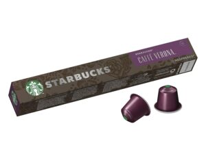 Starbucks by Nespresso, Caffè Verona Pack of 10capsules