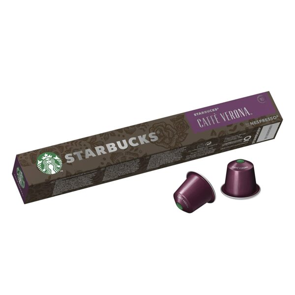 Starbucks by Nespresso, Caffè Verona Pack of 10capsules