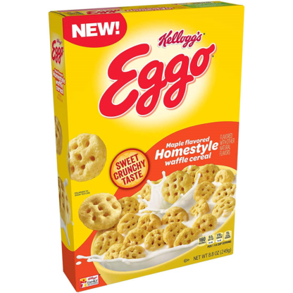 Kellogg's Eggo Maple Flavoured Homestyle Waffle Cereal 249g