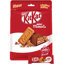 KitKat Mini Moment with Lotus Biscoff Limited Edition (122.5 g)