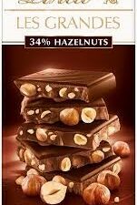 Lindt LES GRANDES 34% DARK HAZELNUT 150g