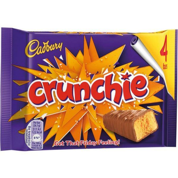 Cadbury Crunchie 4 Pack