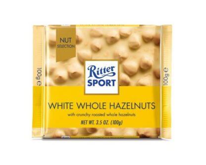 Ritter Sport White Whole Hazelnut 100gm