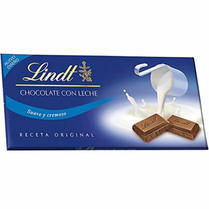 Lindt Chocolate Con Leche Receta Original, 125g