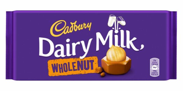 Dairy Milk Wholenut 200gm